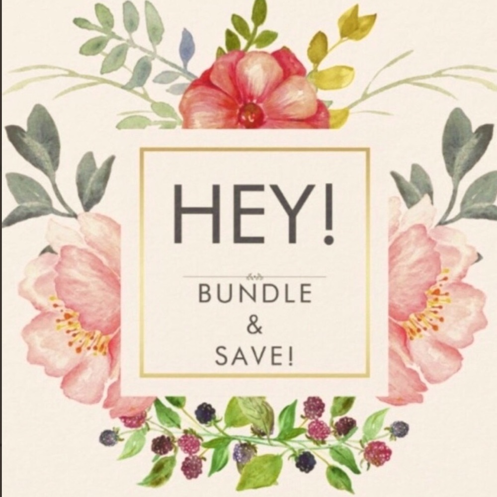 Bundle with me and save money! Make me an offer.